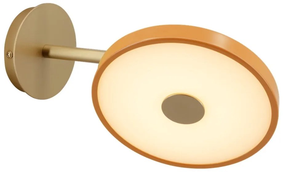 Оранжева LED затъмняваща се стенна лампа ø 15 cm Asteria Wall Short – UMAGE