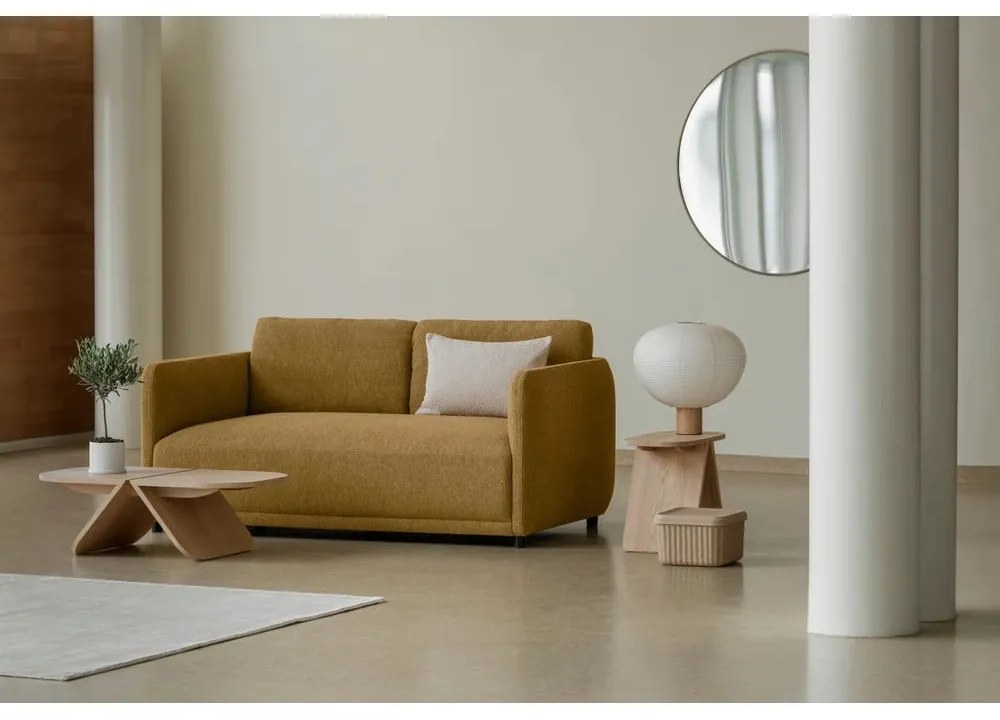 Масичка за кафе от масивен дъб в естествен цвят 54x100 cm Avio – Blomus