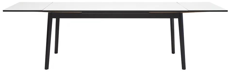 Черно-бяла сгъваема маса за хранене от дъб Hammel , 180 x 90 cm Single - Hammel Furniture