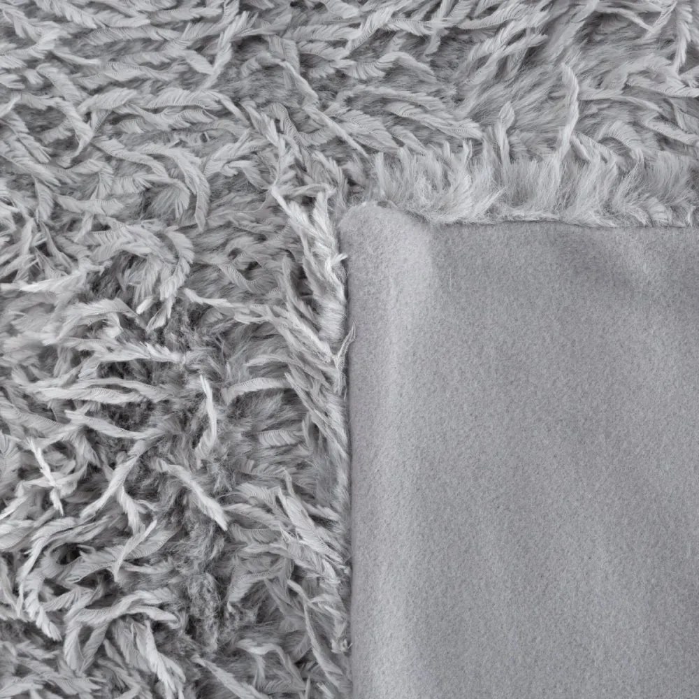 Пухкаво одеяло с подплата от полар - сиво Ширина: 130 см | Дължина: 170 см