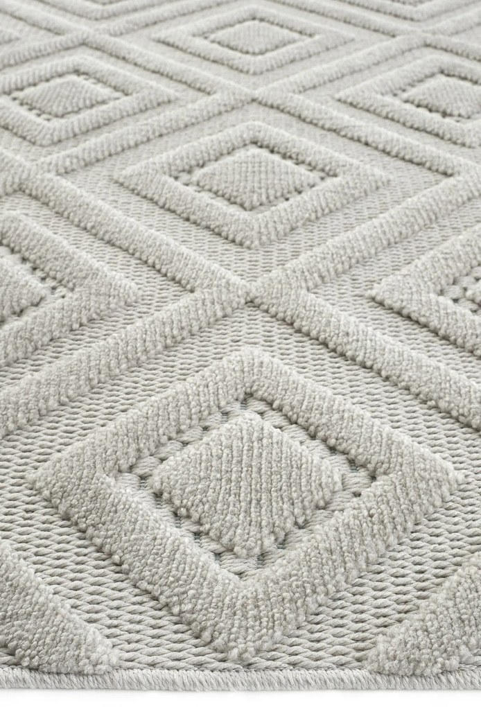 Килим Stone 1089, цвят Сив, 100 x 200 см