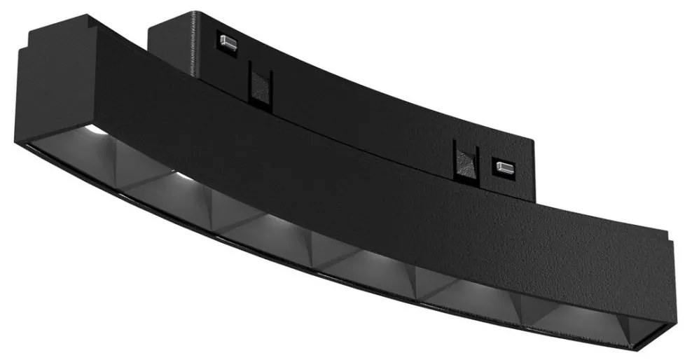 LED Лампа за релсова система MAGNETIC TRACK LED/6W/48V 4000K черен