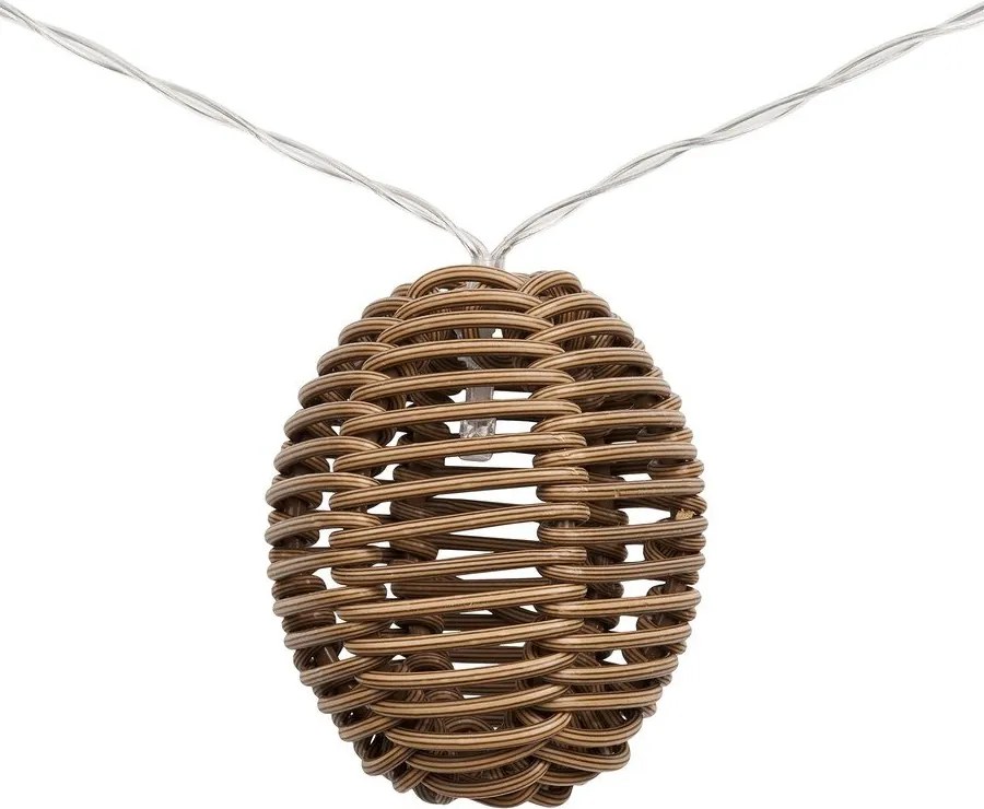 LED светлинна верига брой крушки 10 бр. на батерии дължина 180 cm Carlisle – House Nordic