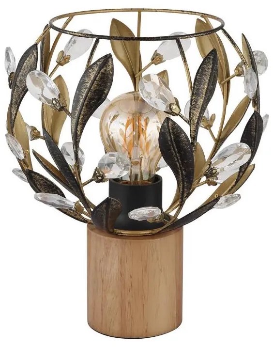 Globo 15759T - Настолна лампа MIKA 1xE27/40W/230V