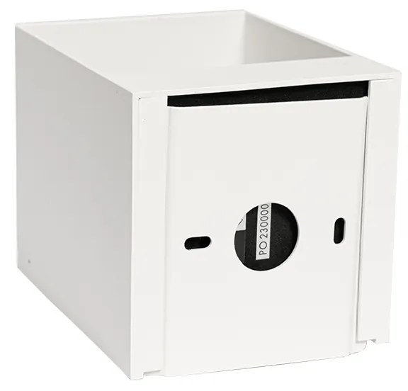 Стенна лампа бяла с LED и сензорен димер акумулаторна - Joris