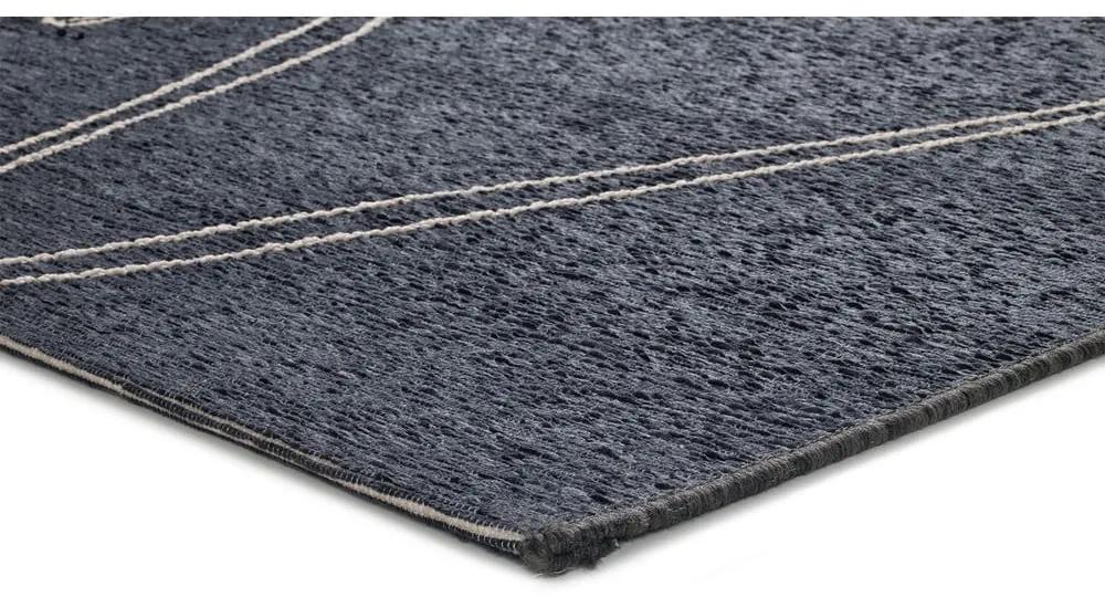 Антрацитен килим за открито 153x230 cm Velvet Gris - Universal