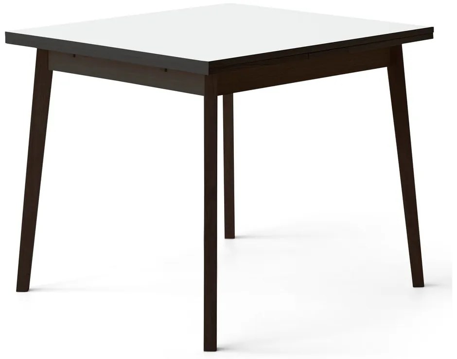 Черно-бяла сгъваема маса за хранене от дъб Hammel , 90 x 90 cm Single - Hammel Furniture