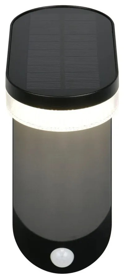 LED стенно външно осветително тяло със соларен панел (височина 26 cm) Lagoas – Reality