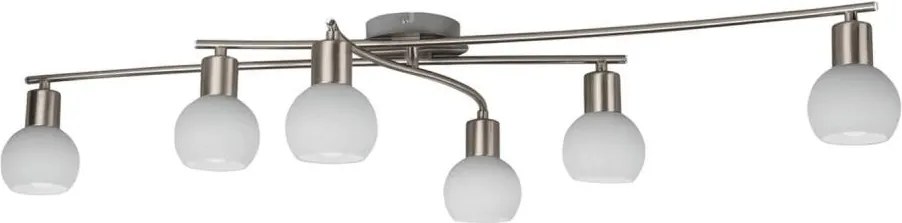 Eglo 55449 - LED точково осветително тяло 6xE14/4W/230V матов хром