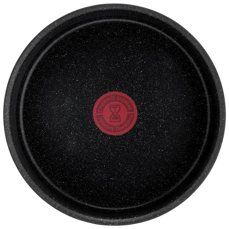 Алуминиеви гърнета в комплект 3 бр. с незалепващо покритие/с подвижна дръжка подходящи за индукционен котлон INGENIO Black stone L3998902 – Tefal