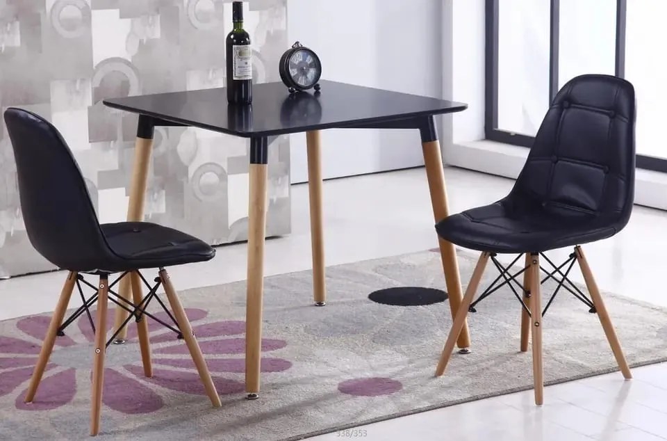 Маса Fiorino Квадрат-черен