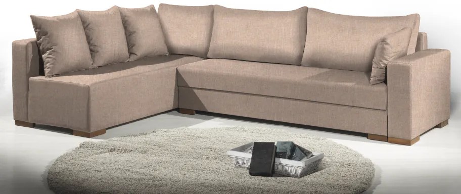 Ъгъл диван Trendy-Right-285φ 185β cm.-beige