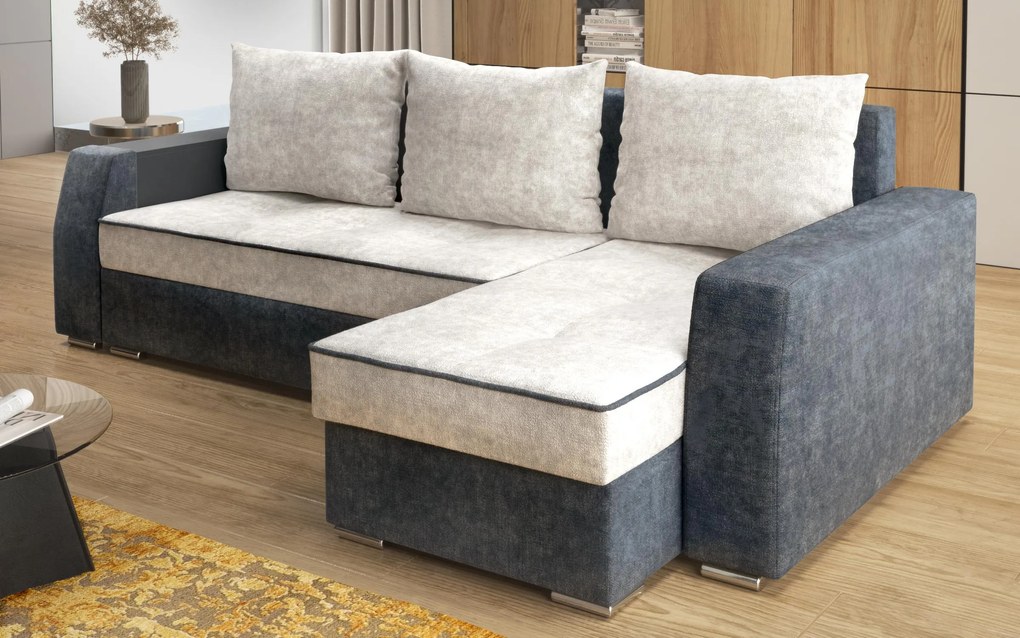 Разтегателен диван Наваро + подлакътник мини етажерка