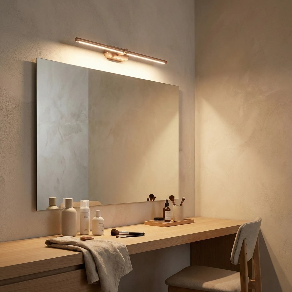 Stenen LED aplik za banya APP1896-1W 60 cm BRUSH COPPER