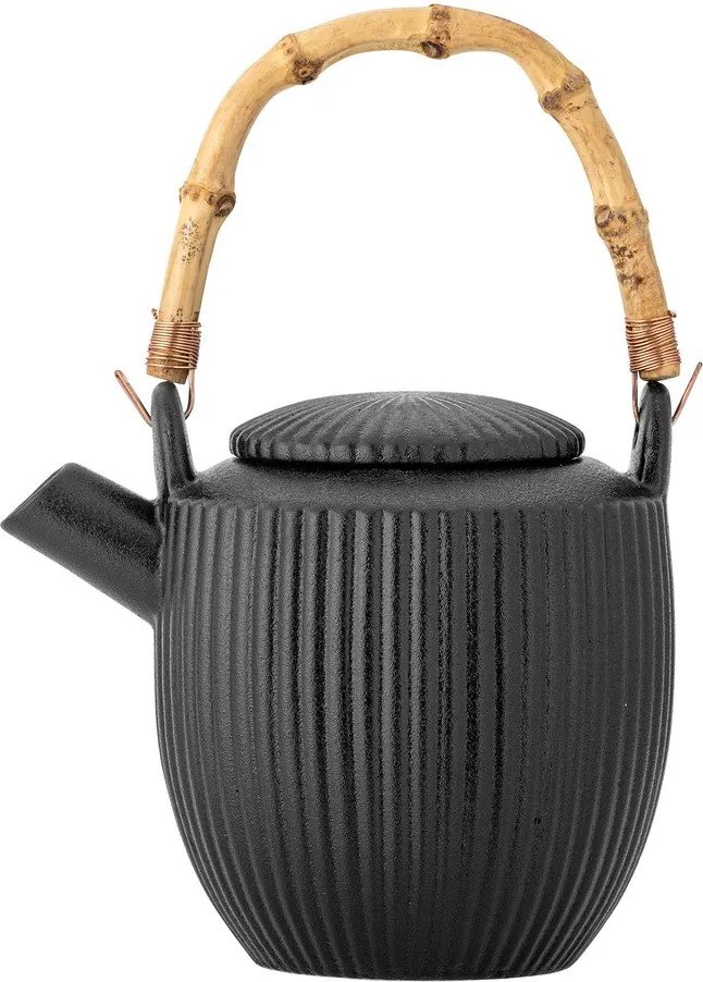 Черен глинен чайник 850 ml Neri – Bloomingville