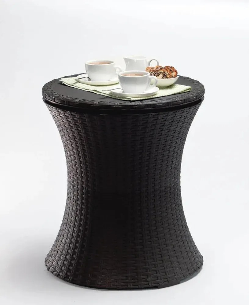 Кръгла градинска маса с тавичка за лед 49.5x49.5 cm Cool – Keter