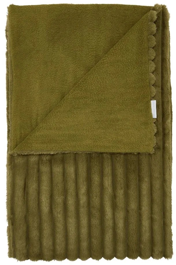 Одеяло от микрофлийс 130x170 cm Cosy Ribbed - Catherine Lansfield