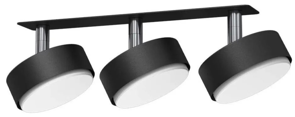 Brosline 3262 - Вградено точково осветително тяло DROP 3xGX53/9W/230V черно