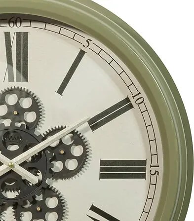 Стенен часовник atmosphera Argo, механизъм, метал и стъкло, Ø52 cm