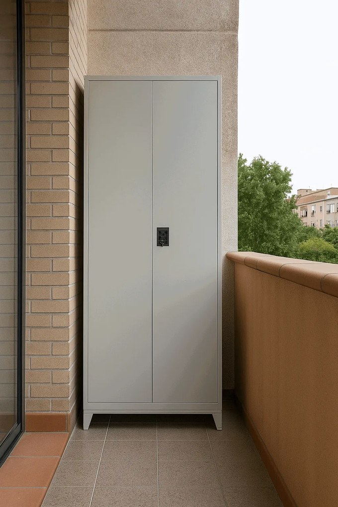 Метален гардероб Damian 2D Shelf