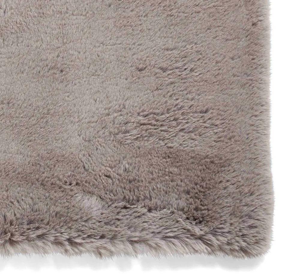 Сив килим 120x170 cm Super Teddy – Think Rugs