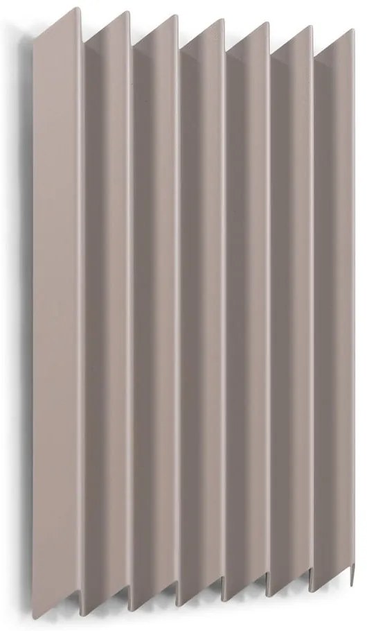 Кафяво-сива метална стенна закачалка 29 cm Sensu – Spinder Design