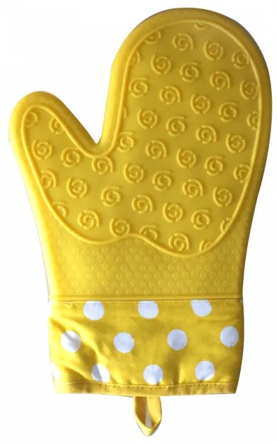 Horecano - Ръкавица синя текстил/силикон (SOM-16BBlue)