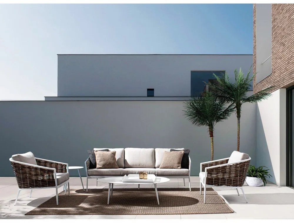 Алуминиева кръгла градинска масичка ø 50 cm Ridley – Bizzotto