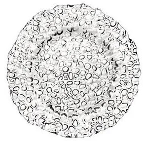 Стъклена чиния ф21см GOCCE-(09214/01) (RM 271) - Luigi Bormioli