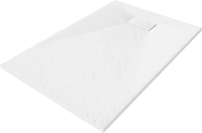Mexen Hugo правоъгълен душ плот SMC 110 x 70 cm, бял - 42107011