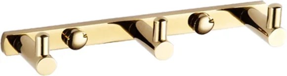 Mexen троен закачалка за кърпа, златна - 709163-50