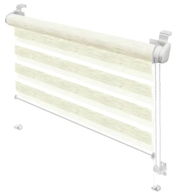 Ролетна щора ден и нощ в естествен цвят 80x150 cm Zebra Silvalin – Gardinia
