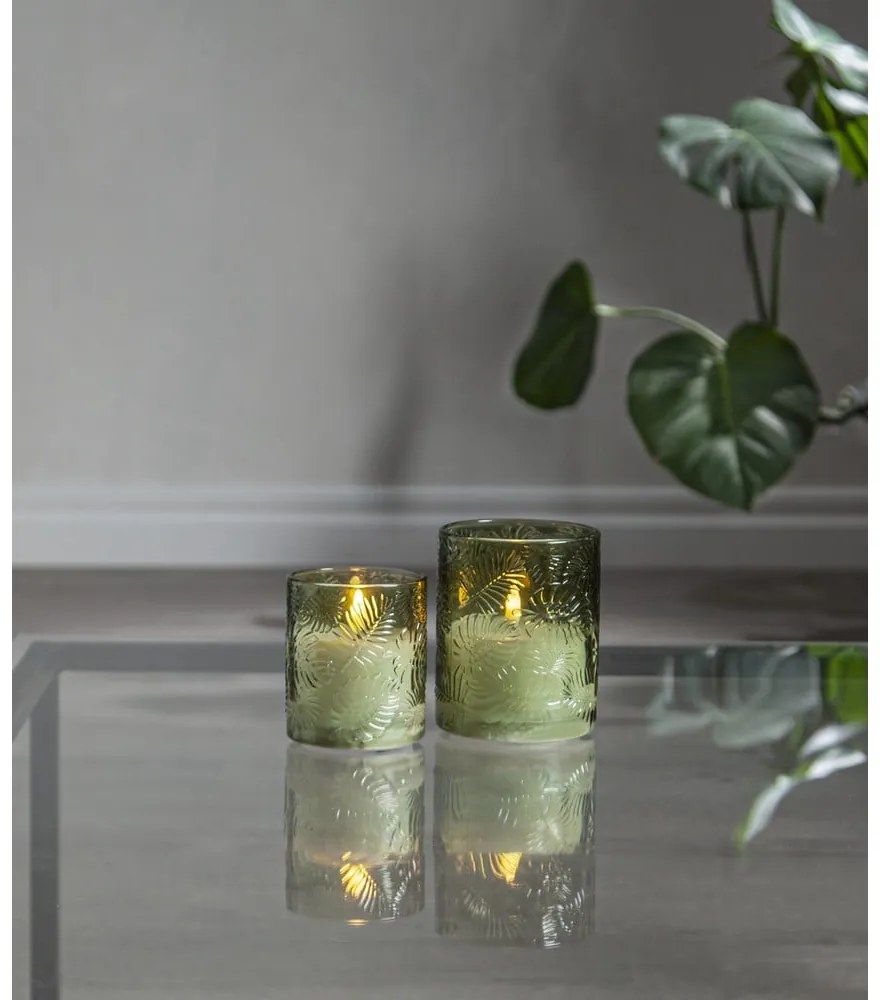 LED свещ (височина 12,5 см) Flamme Leaf - Star Trading