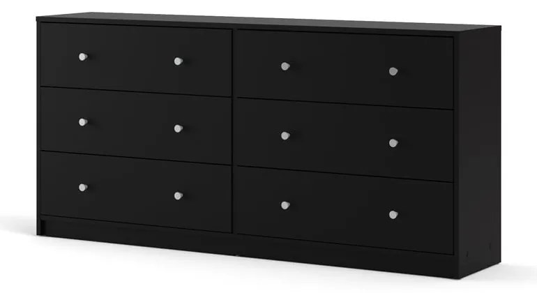 Черен скрин , 143 x 68 cm May - Tvilum