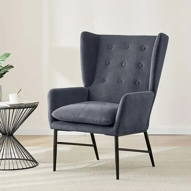 Фотьойл Havana-Тъмно сиво