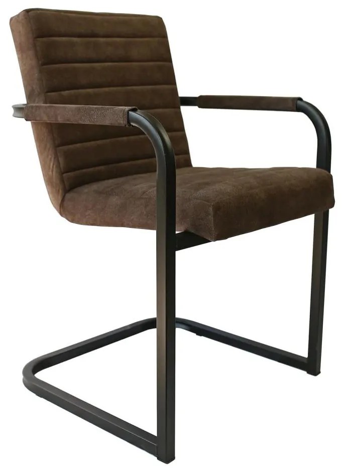 Кафяв трапезен стол BART