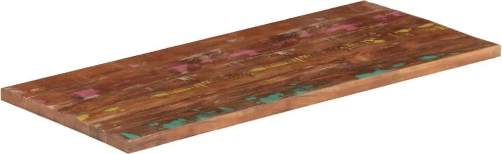 371134 vidaXL Плот за маса 100x60x3,8 см правоъгълен регенерирано дърво масив