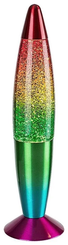 Rabalux 76008 - LED Лава лампа GLITTER RAINBOW 2 LED/25W/230V