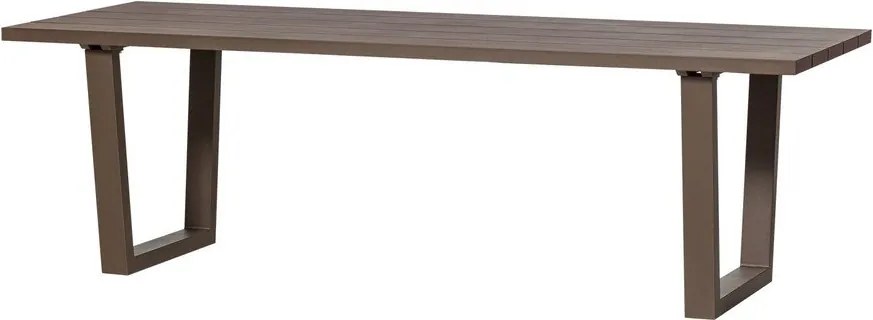 Метална градинска маса за хранене 87x240 cm Bear – WOOOD