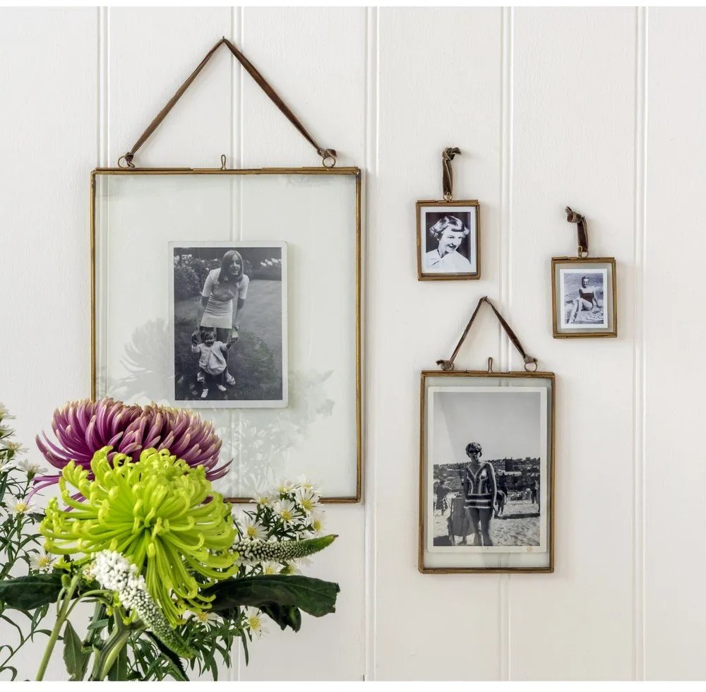 Метална стояща рамка в златисто 20x37,5 cm – Rex London