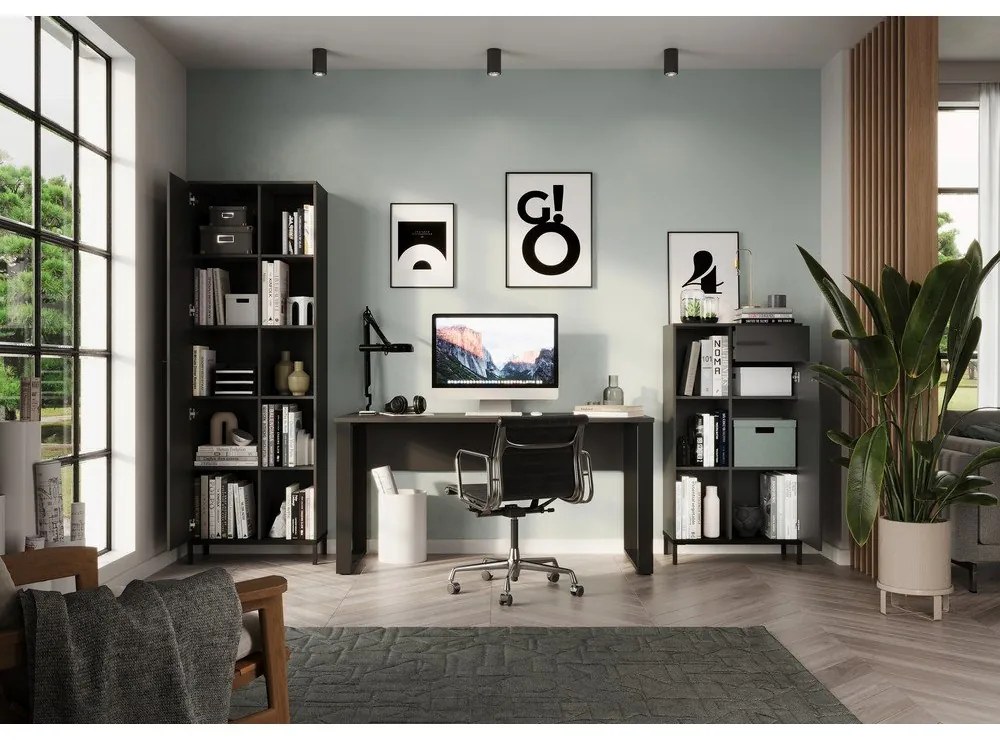 Антрацитна библиотека 64x190x34 cm Rovigo – Germania