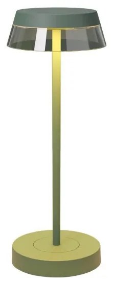 Redo 90309 - LED регулируема настолна лампа ILUNA LED/2,5W/5V 3000 mAh IP65 зеле