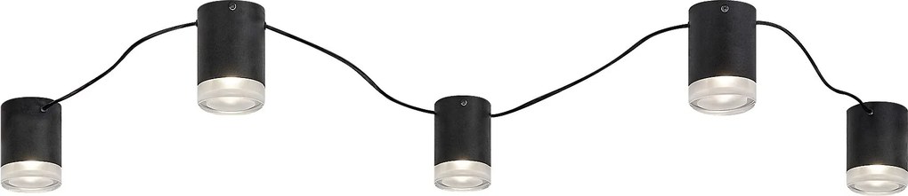 Rabalux Looplab Таванно осветление (плафони) IP20 G9 5x MAX 28W K 71295