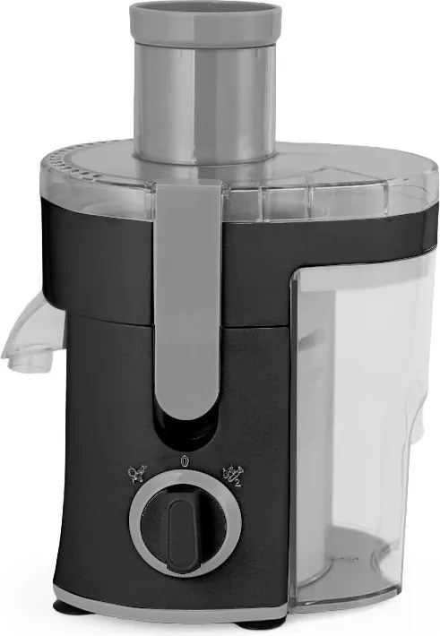 Сокоизстисквачка Oliver Voltz OV51160C, 400W, 600 мл, 2 степени, Голям отвор, Контейнер за отпадъци, Тиха, Черен