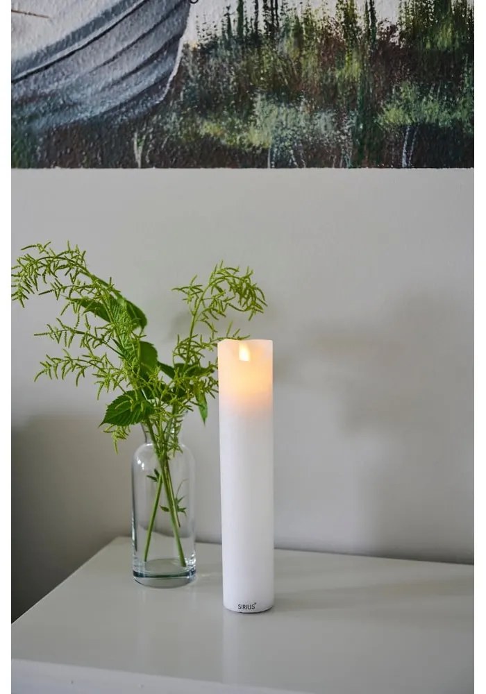 LED свещ (височина 25 cm) Sara – Sirius