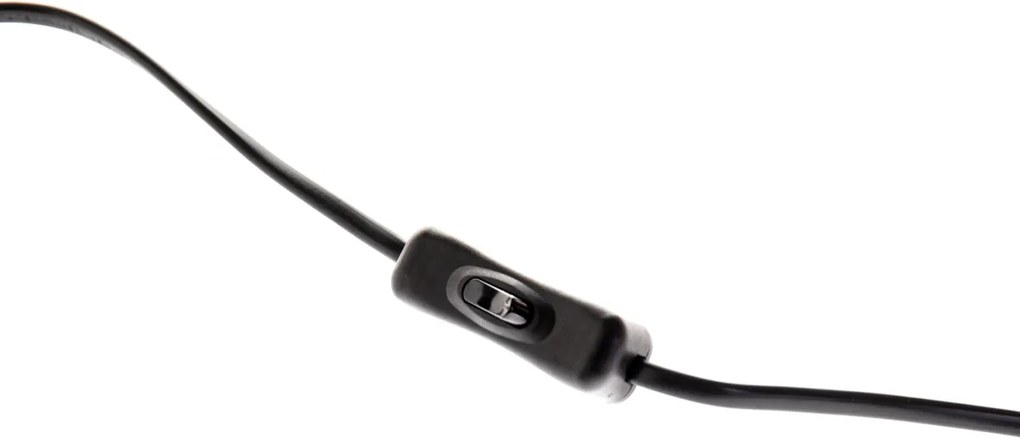 Модерна настолна лампа розова със злато - Rosalina