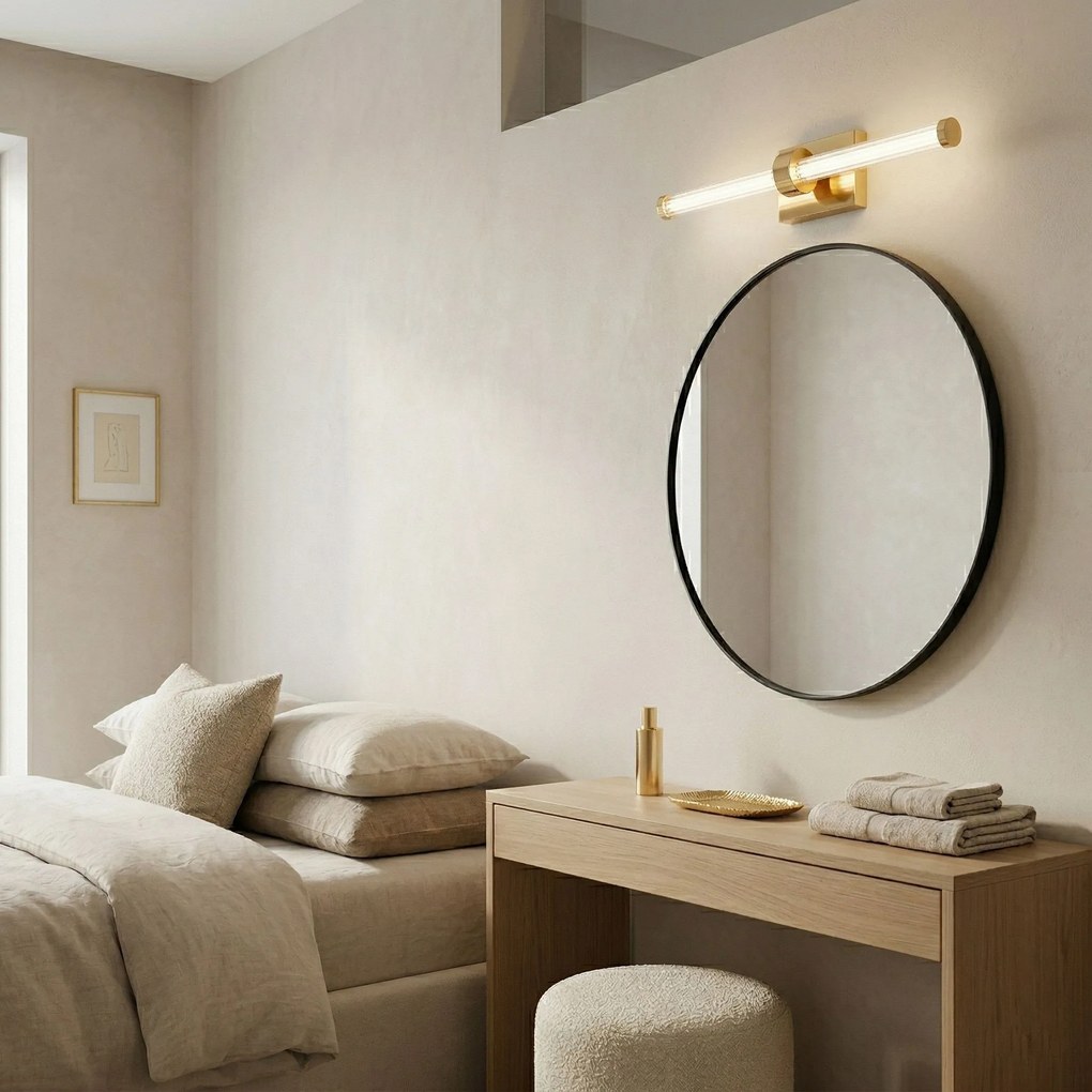 LED аплик за баня APP1883-1W 40cm GOLD