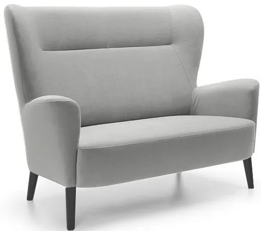 Диван Previous 2-местен-Gray-Black