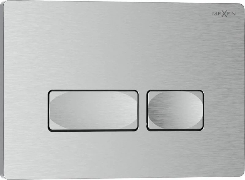 Mexen Tex 04 бутон за промиване, четкан никел - 6104-10