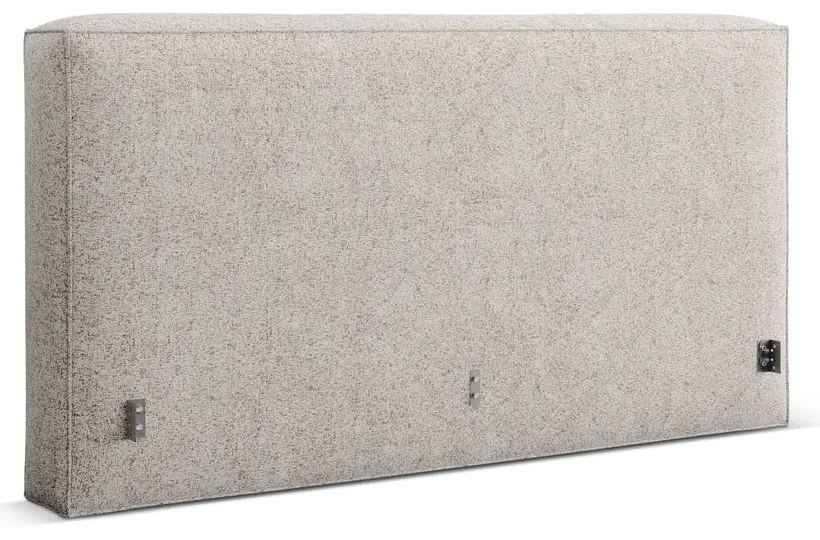 Бежова тапицирана табла за легло 249x100 cm Olivia – Micadoni